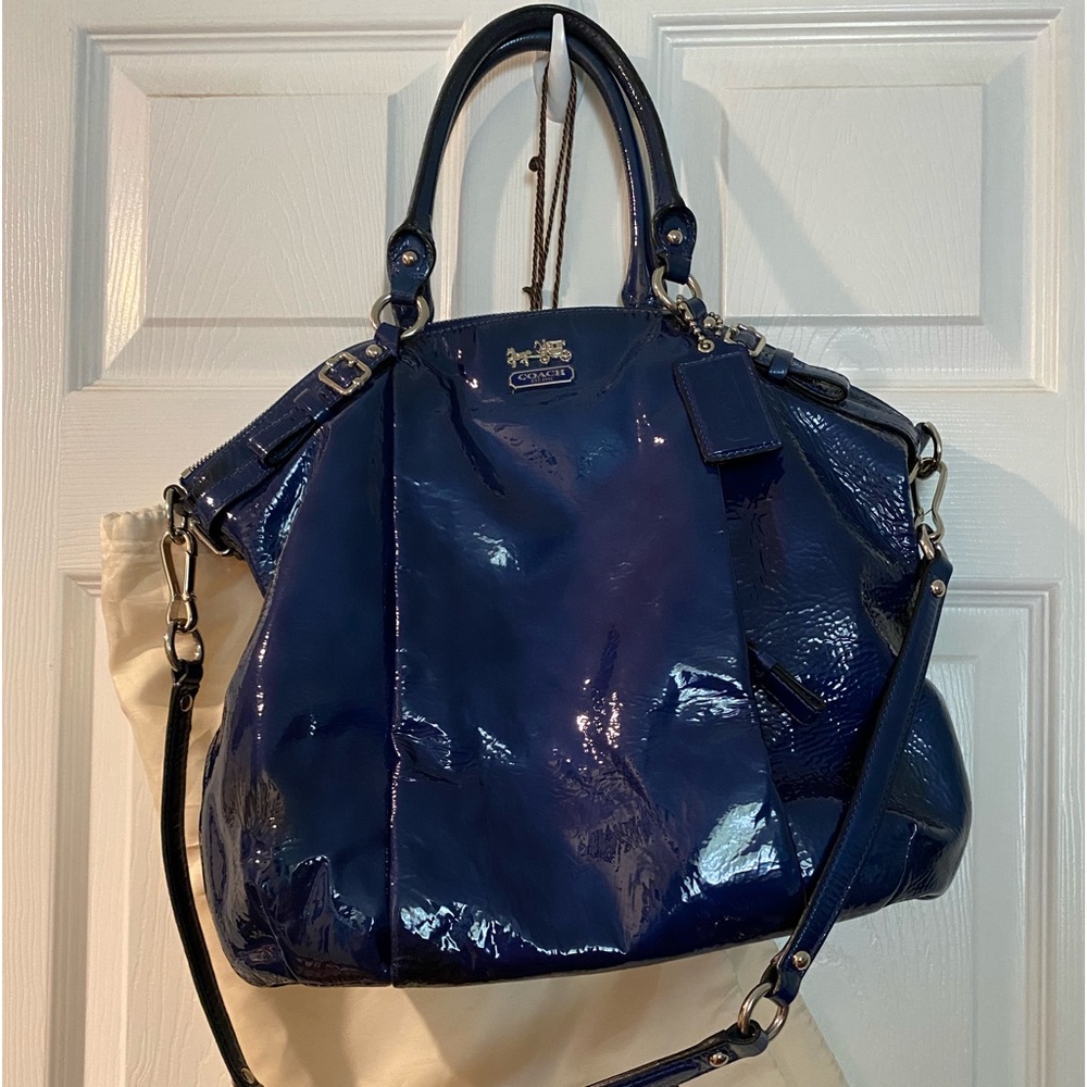 Blue Coach Bag